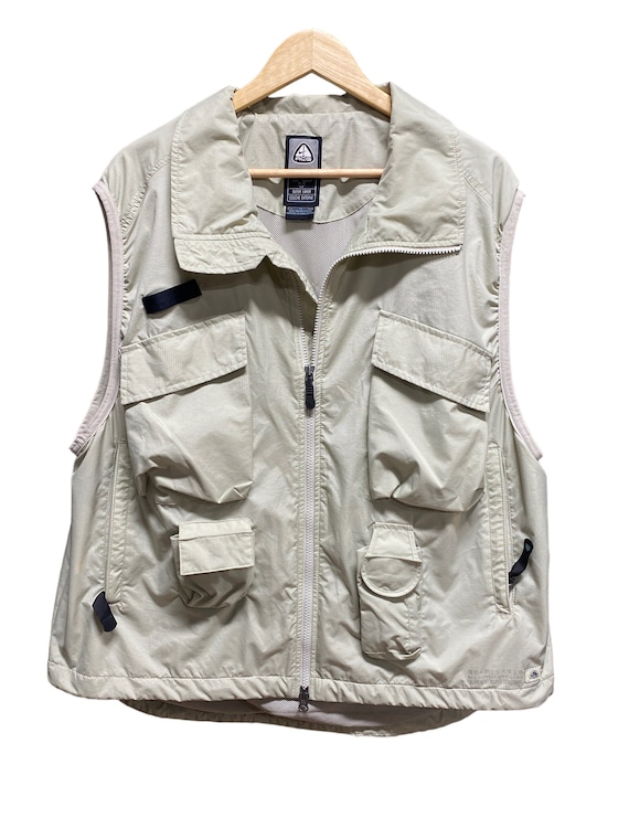 Buy Vintage 90's Nike ACG Therma Layer 3 Cargo Vest Beige Size XL Online in  India 