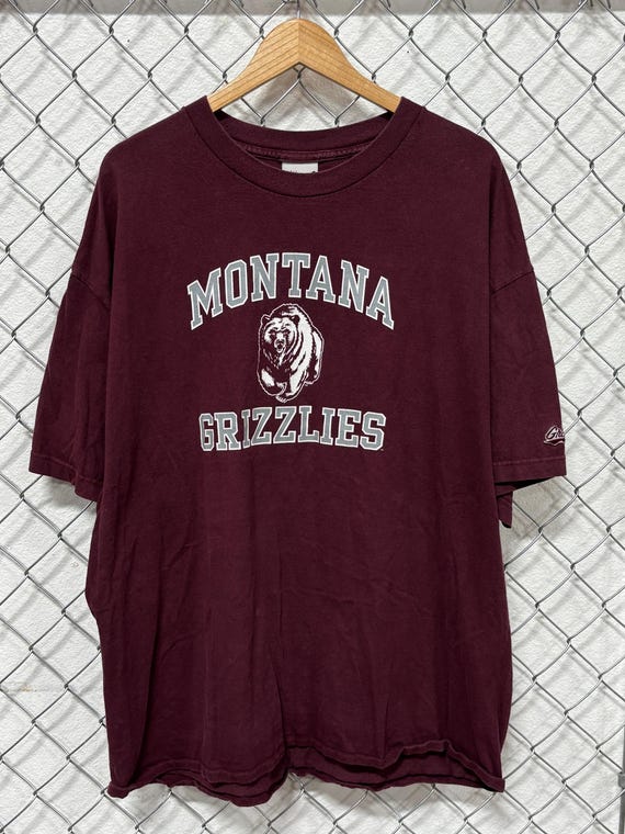 Vintage University of Montana Grizzlies Graphic Tee Size XXL