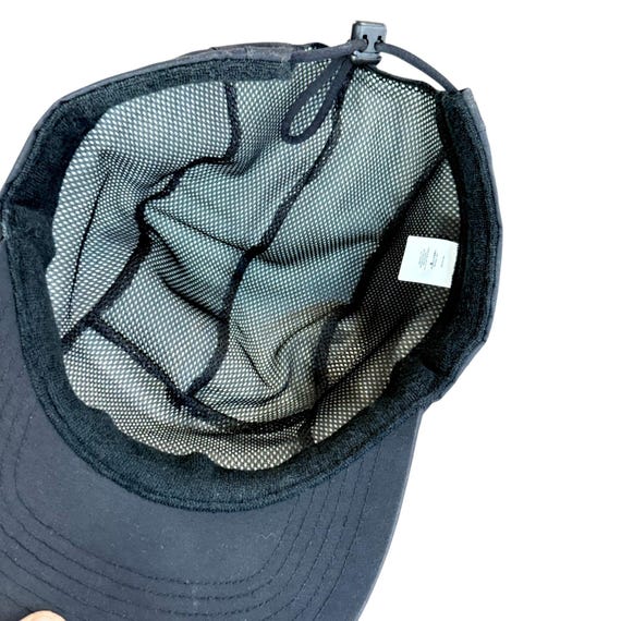 Supreme 5 Panel Black Box Logo Hat View 2