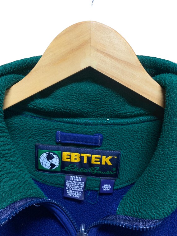 ヴィンテージ エディー・バウアー EBTEK カラーブロック フリース 