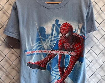 Spider-Man 2 - Vintage Y2K - Webslinger - Marvel Action Movie T