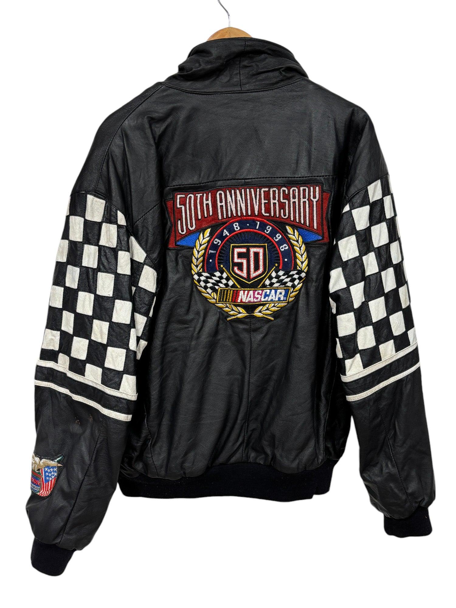 【NASCAR】50TH ANNIVERSARY レザージャケット A-2209 NASCAR】50TH ANNIVERSARY レザージャケット A-2209