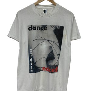 Vintage 1994 John Mellencamp Dance Naked Band Tee Size Large