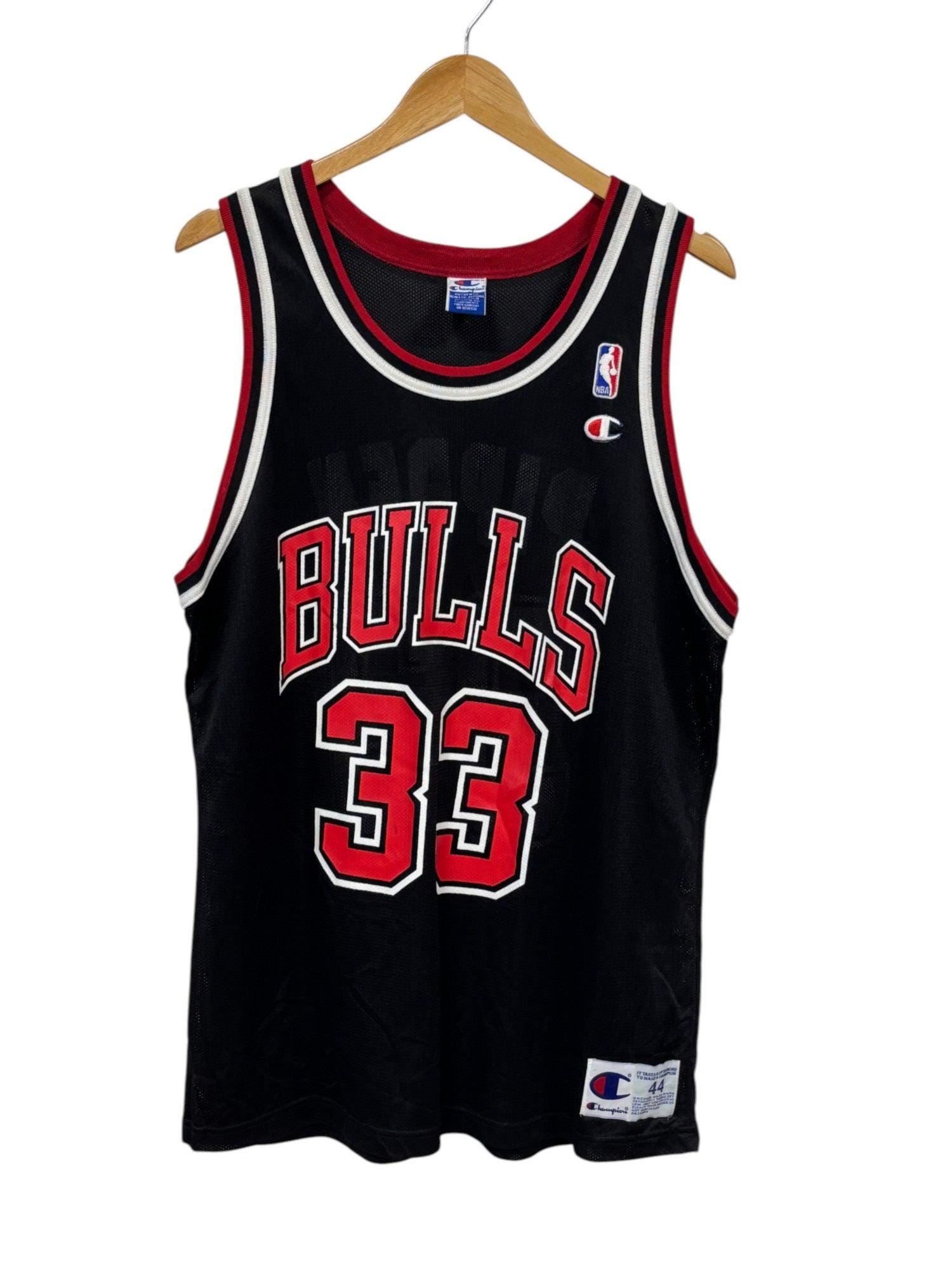 Vintage 90's Champion Chicago Bulls Scottie Pippen Jersey Size