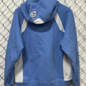 Vintage Y2K Nike North Carolina Tar Heels Center Swoosh Hoodie Größe S Bild 3