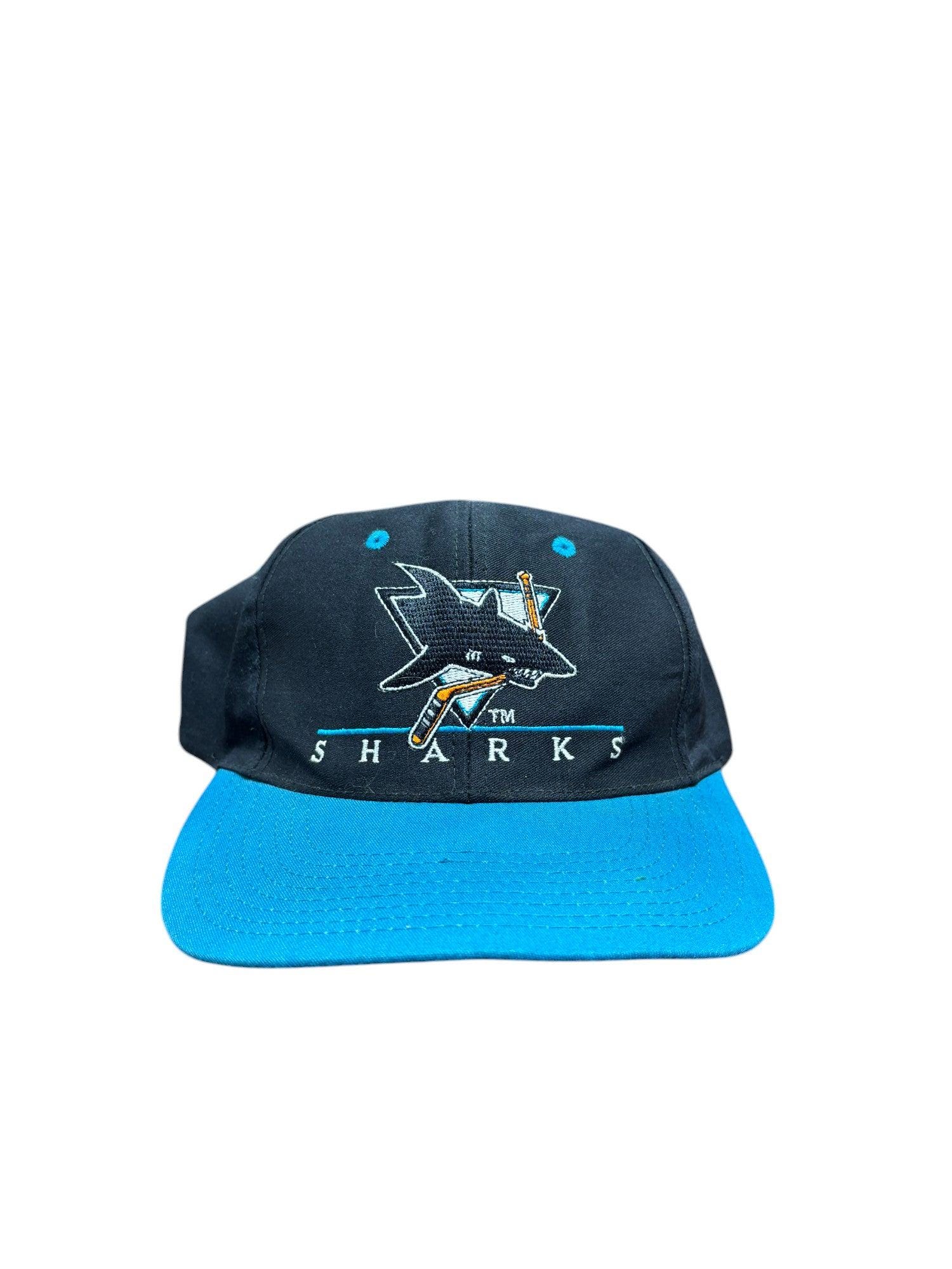 Vintage 90's Front Row San Jose Sharks NHL Logo Snapback Hat - Etsy