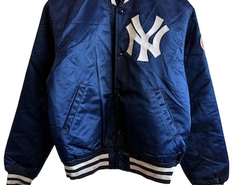 Vintage 90er Starter New York Yankees Nylon Bomber Jacke Gr.M