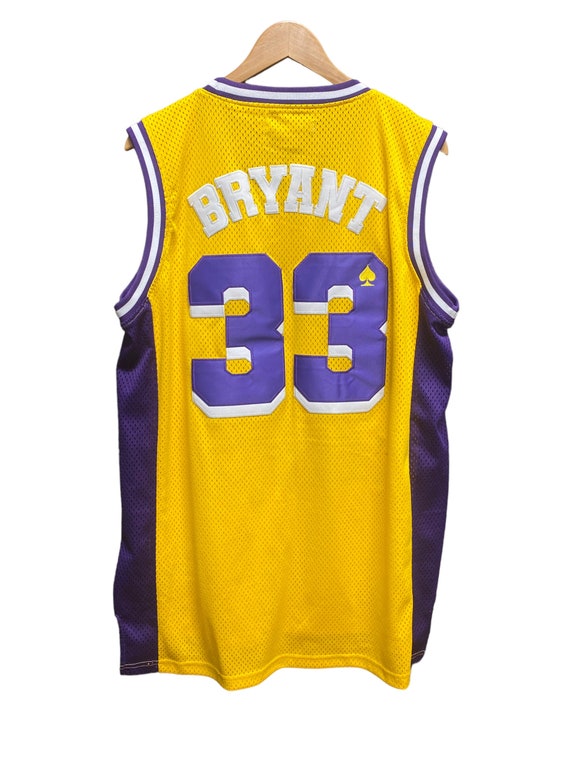 Lakers 33 Kobe Bryant Lower Merion High School Stitched NBA Jersey