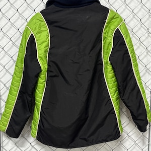 Chaqueta de invierno negra Arctic Cat Wear vintage de los años 90, talla mediana. imagen 3