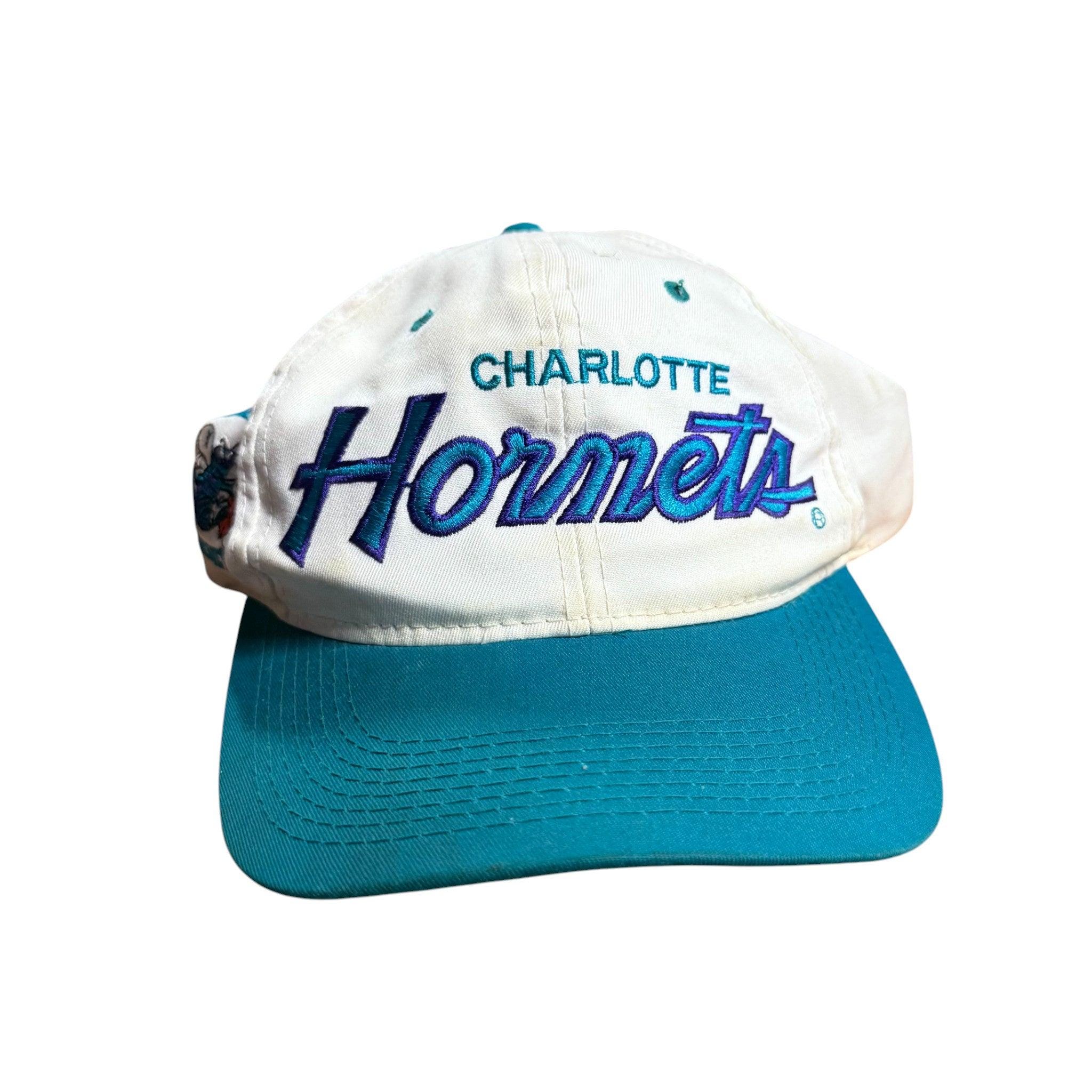 キャップ just don Charlotte Hornets script logo Vintage 90's Sports Specialties Charlotte Hornets Script Spellout