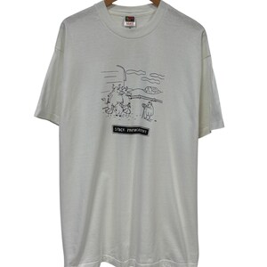 Vintage 90&#39;s Stock Photography Funny Cartoon Graphic Tee Size XL