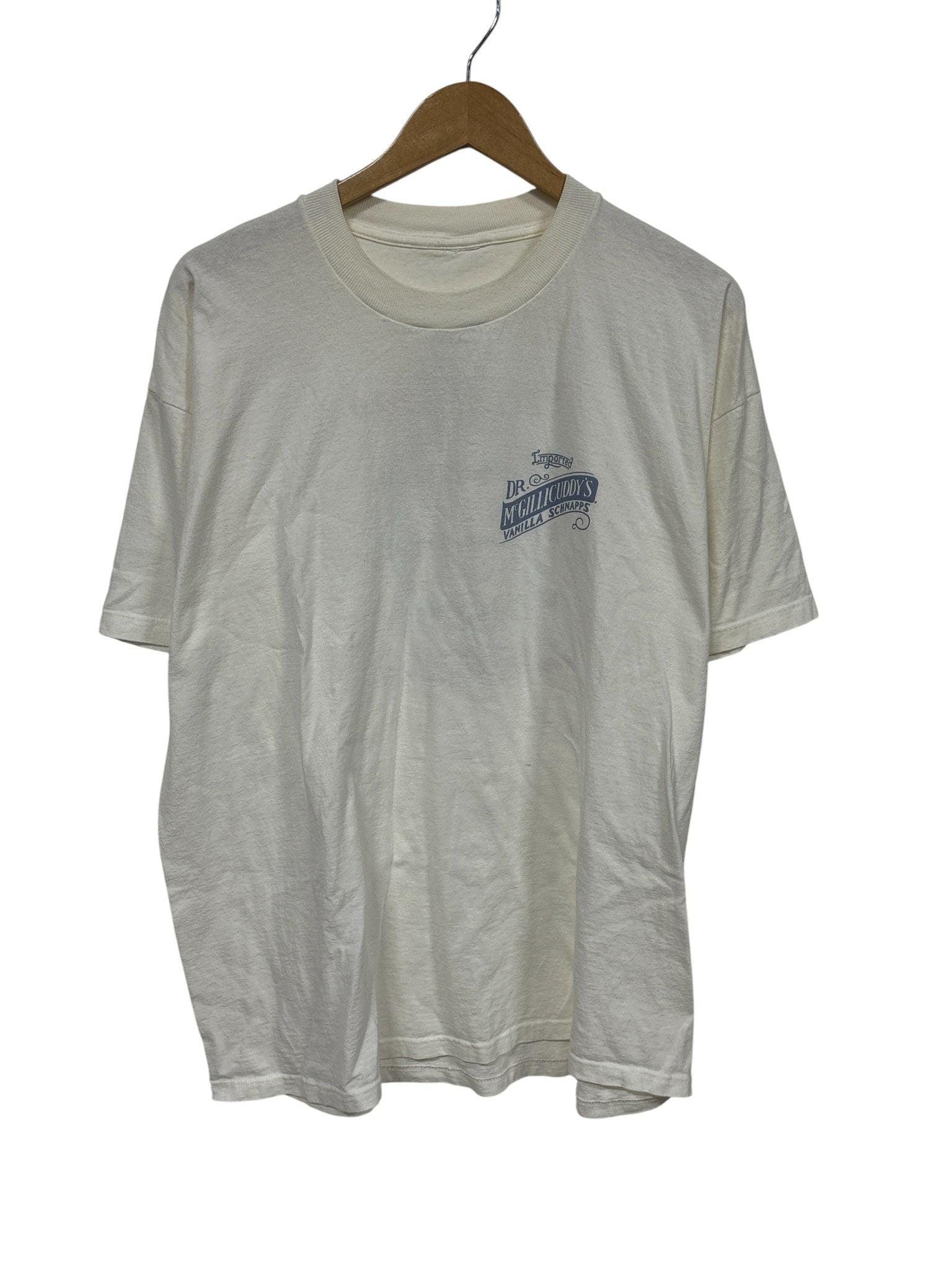 Vintage 90's Dr. Mcgillicuddy's Vanilla Philosophy Liquor Tee Size