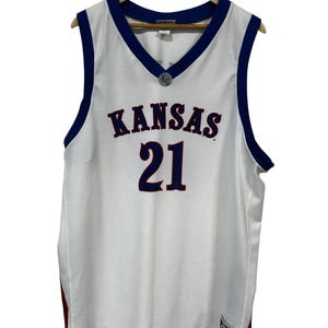 Vintage Kansas City Jayhawks #21 Bahe College Jersey Size XXL image 1