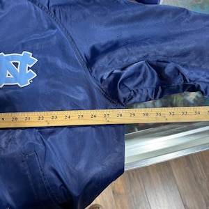 Vintage Nike Distressed University North Carolina Nylon Jacket Size XL image 7
