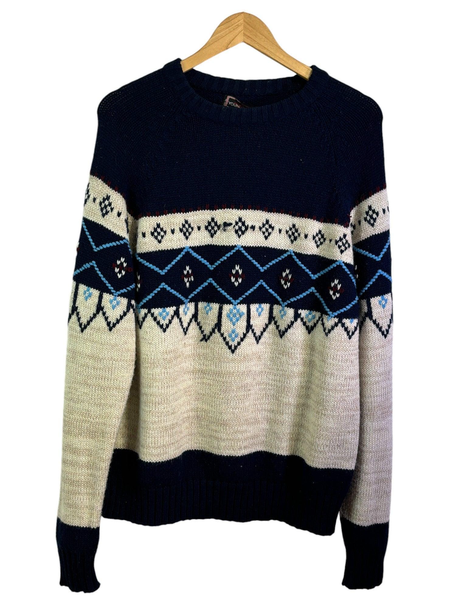 Vintage Youngbloods Wool Argyle Print Sweater Size XL - Etsy Vintage Youngbloods Wool Argyle Print Sweater Size XL - Etsy
