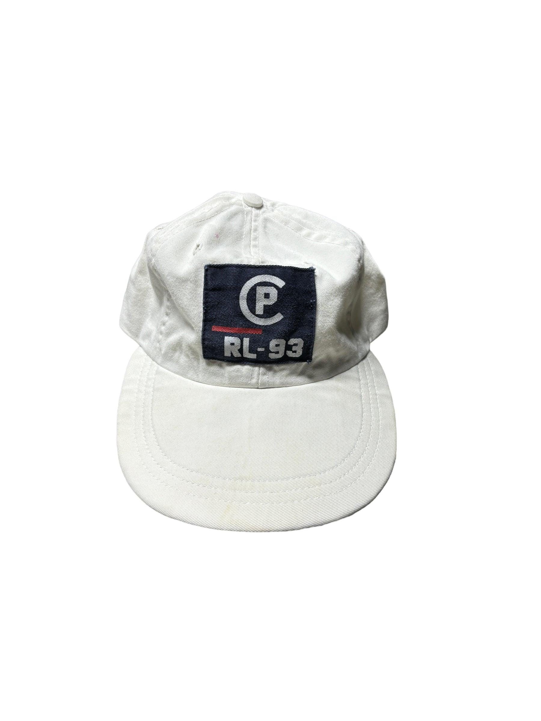 Vintage 1993 Polo Ralph Lauren Long Brim CP RL-93 Stadium Hat Size