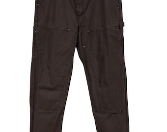 Vintage Brown Double Knee Carpenter Pants Size 36x36