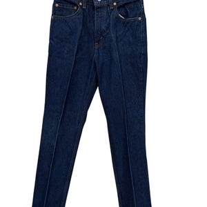 Vintage 90&#39;s Levi&#39;s Made in USA 517 Boot Cut Dark Wash Denim Jeans Size 28x31