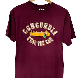 Concordia College Fear the Ear Mascot Graphic Tee Size Small