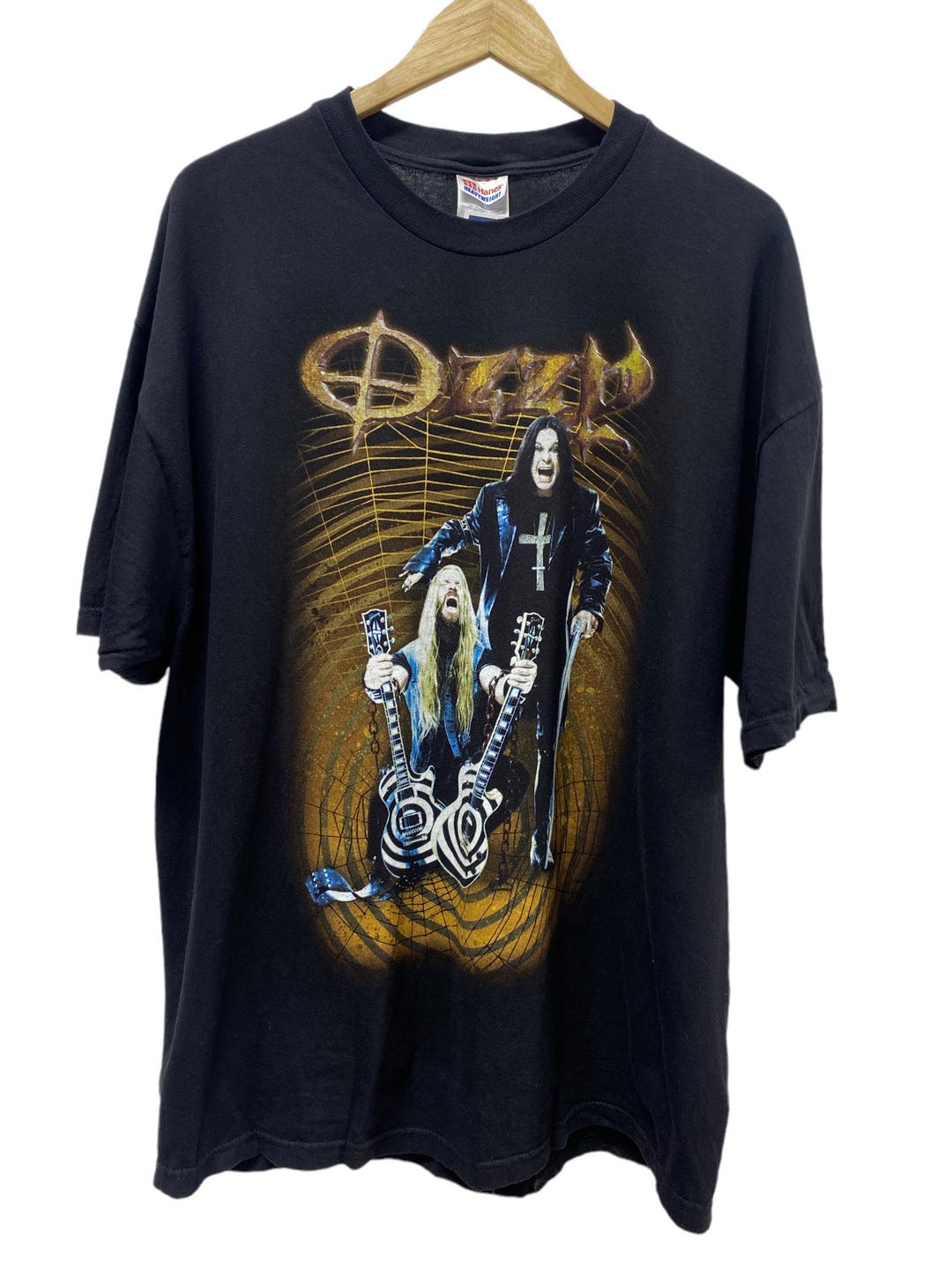 ☆OZZY Osbourne☆90' vintage Tシャツ XL オジー 90s USA製 ☆ オジー オズボーン ツアー 両面 プリント Tシャツ