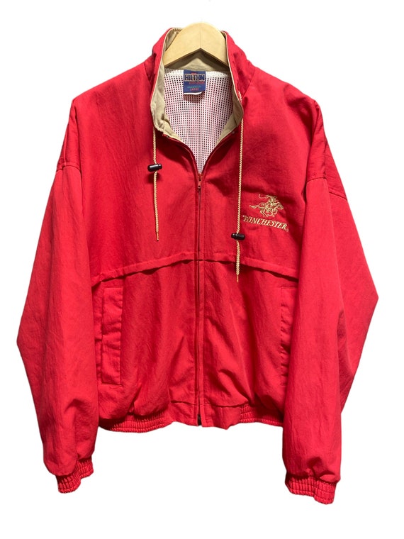Vintage Winchester Full Zip Logo Jacket Size Large Gem