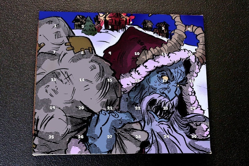Krampus Dice Calendar