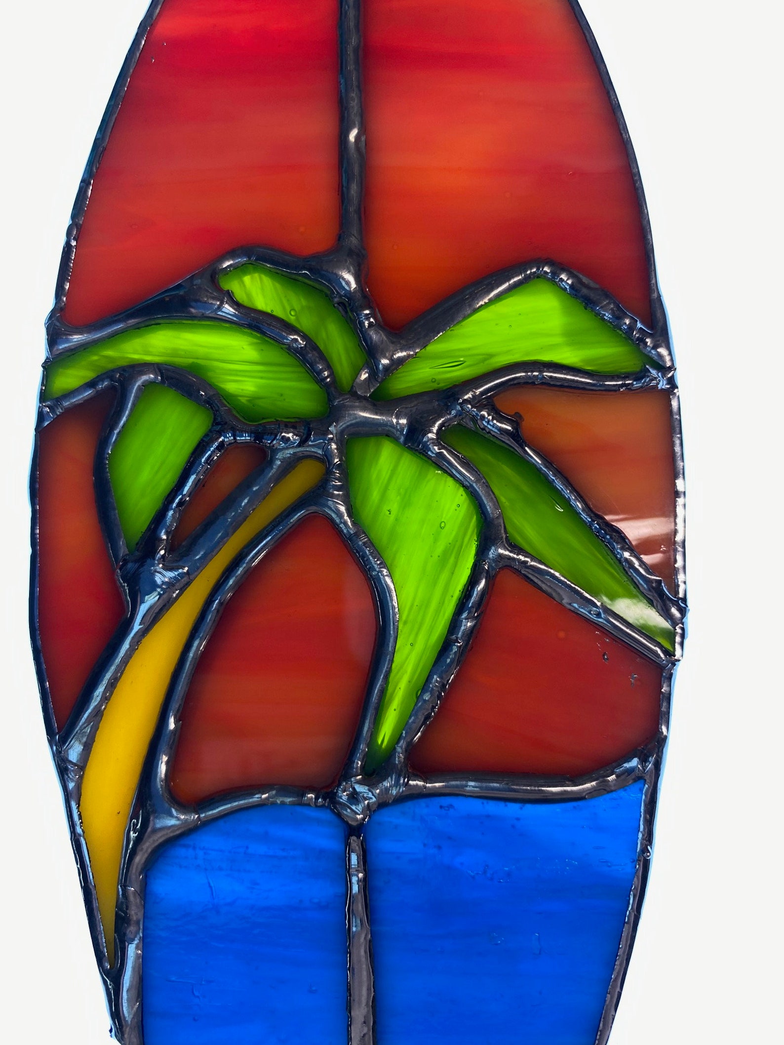 Surfboard Stained Glass Etsy