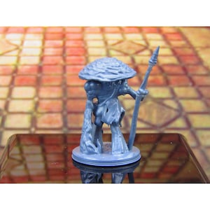 Mushroom Shroomie Myconid Folk 3 Mini Miniature Model Character Figure 28mm/32mm Scale RPG Tabletop Gaming Wargaming D&D etc.