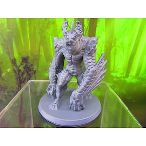 Sea Troll Mini Miniatures 3D Printed Resin Model Figure 28/32mm Scale RPG Fantasy Games Dungeons & Dragons Tabletop Gaming