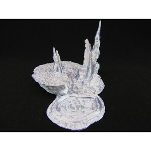 Lava Pool Ramp Scatter Terrain Scenery 3D Printed Mini Miniature Model 28/32mm Scale RPG Tabletop Gaming Wargaming D&D etc