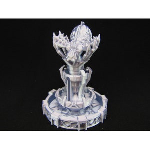 Spider Fountain Scatter Terrain Scenery 3D Printed Mini Miniature Model 28/32mm Scale RPG Tabletop Gaming Dungeons & Dragons