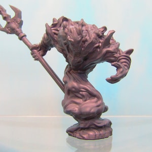 Water Elemental Mini Miniature Figure 3D Printed Model 28/32mm Scale Fantasy RPG Tabletop Gaming Dungeons & Dragons