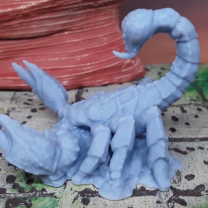 Giant Desert Scorpion Mini Miniature 28mm Figure for RPG Tabletop Gaming Dungeons & Dragons 3D Printed Resin Empire of Scorching Sands