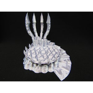 Evil Occult Pulpit Summoning Circle Scatter Terrain Scenery 3D Printed Mini Miniature Model 28/32mm Scale RPG Tabletop Gaming Wargaming D&D