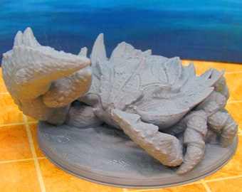 32mm Scale Miniature Sea Monster Unpainted RPG Great - Etsy