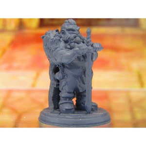 Lomli Longclaw Viking Dwarf Mini Miniature 3D Printed Model 28/32mm Scale RPG Fantasy Games Dungeons & Dragons Tabletop Gaming