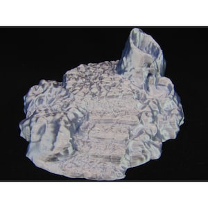 Lava Pool Pool Walkway and Platform Scatter Terrain Scenery 3D Printed Mini Miniature Model 28/32mm Scale RPG Tabletop Gaming Wargaming D&D