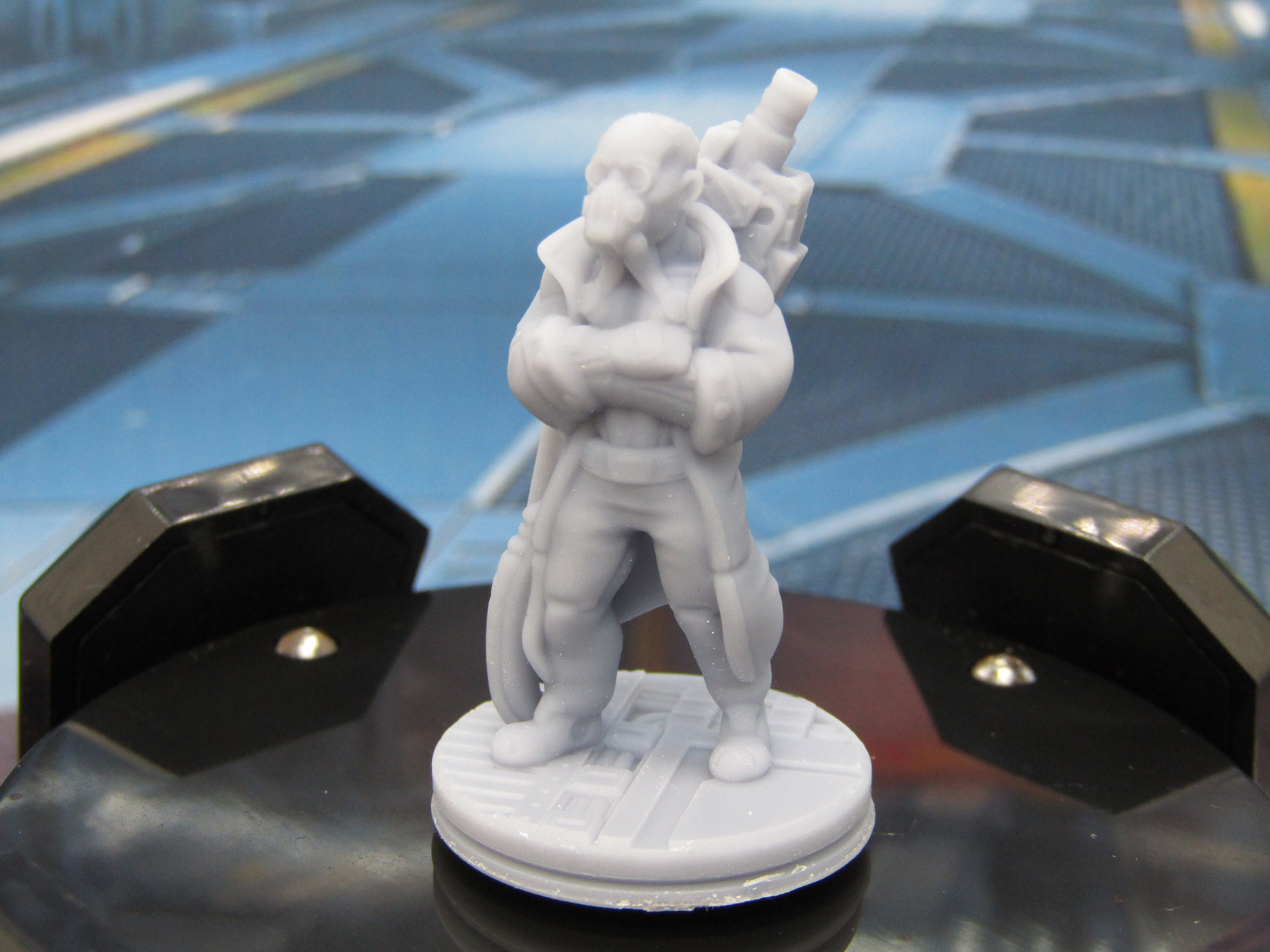 Space Mini Model Lot of 6 Space Crew Mini Miniature Figure Scenery Terrain 3D Printed ...