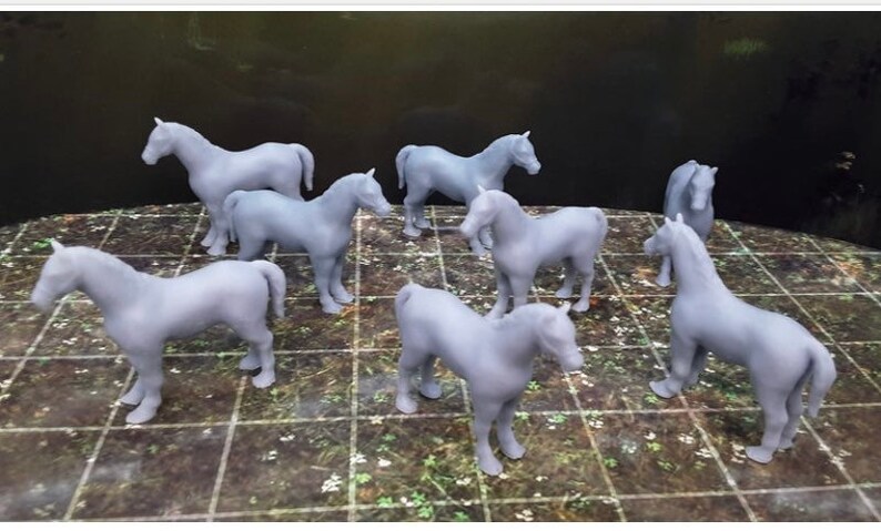 Lot of 8 Horses Custom Order