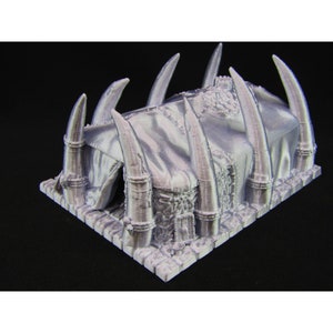 Large Barbarian Gathering Hall Tent Scatter Terrain Scenery 3D Printed Mini Miniature Model 28/32mm Scale RPG Tabletop Gaming Wargaming D&D