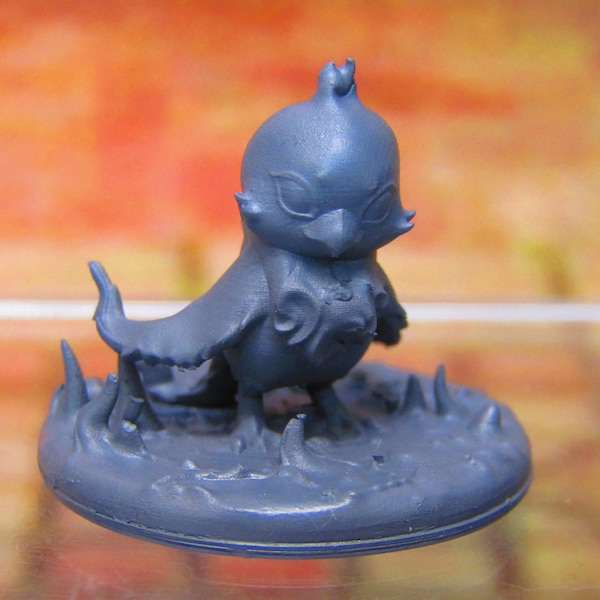 Baby Phoenix Firebird Monster Companion Mini Miniatures 3D Printed Model 28/32mm Scale RPG Fantasy Games Dungeons & Dragons Tabletop Gaming