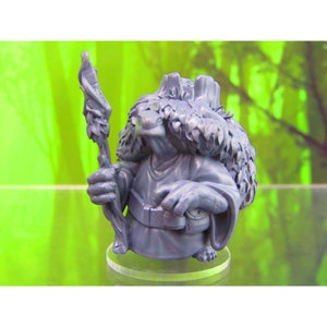 Tortle Druid Turtle Man Mini Miniature Figure 3D Printed Model 28/32mm Scale RPG Fantasy Games Dungeons & Dragons Tabletop