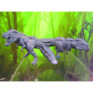 Scourgebone T-Rex Tyrannosaurus Pair Dinosaurs Mini Miniature Figure 3D Printed Model 28/32mm Scale RPG Fantasy Games Dungeons & Dragons