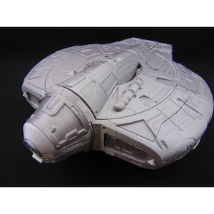 34pc Large Modular Bounty Hunter Space Ship Model &quot;The Buzzard&quot; Scenery Scatter Terrain Sci Fi Science Fiction Tabletop RPG Startfinder, etc
