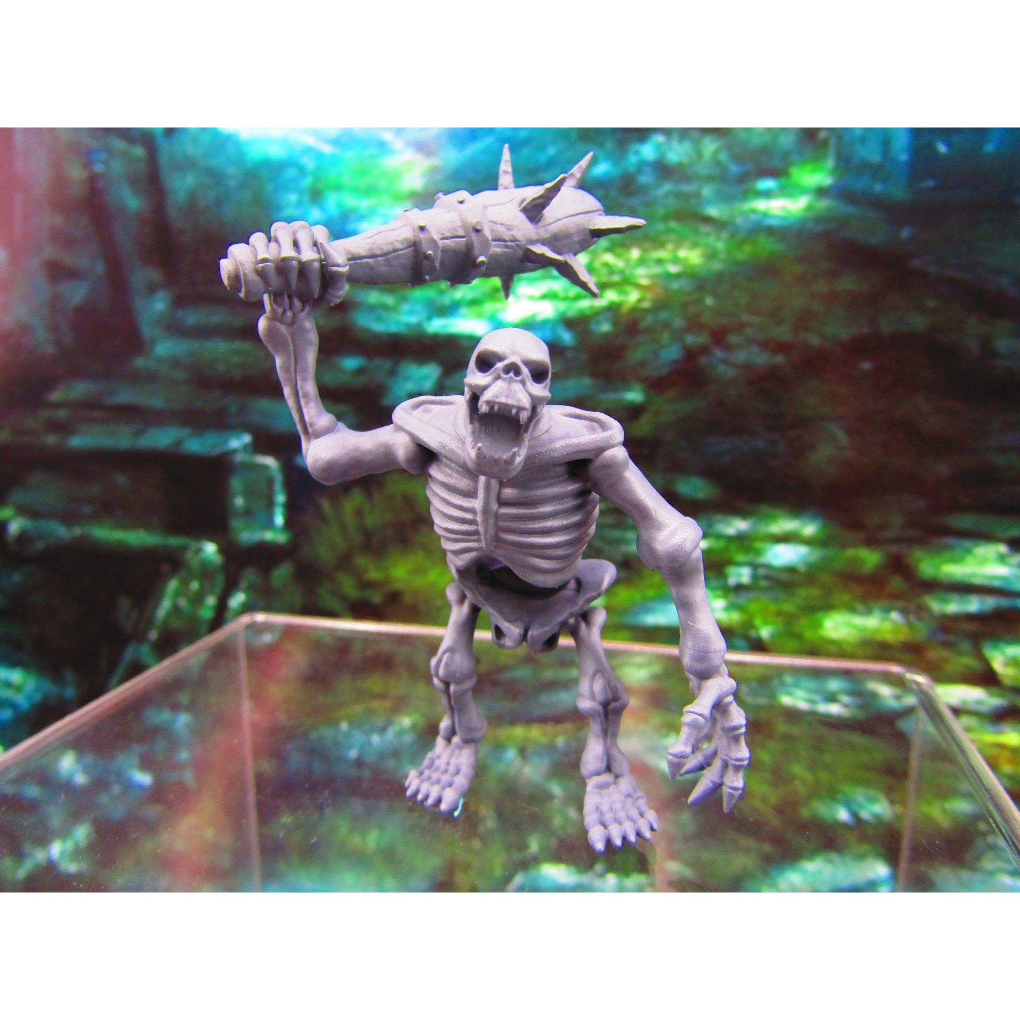Undead Skeletal Ogre Skeleton Mini Miniatures 3D Printed Undead Skeletal Ogre Skeleton Mini Miniatures 3D Printed