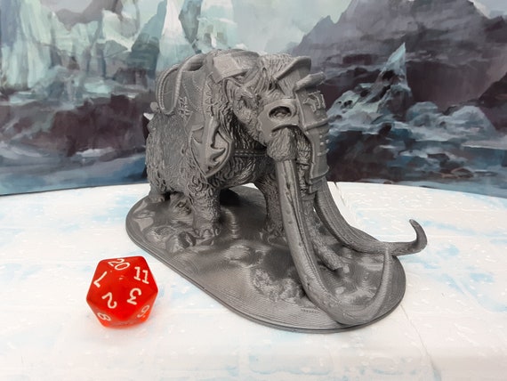 Walrus God 28mm Scale Figure RPG Fantasy Games Dungeons /& Dragons 3D Printed EC3D Wilds of Wintertide Mini Miniature Model