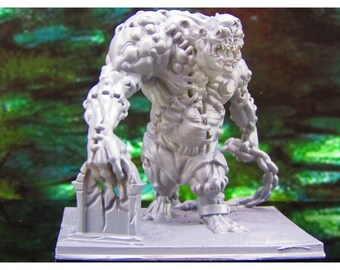 Flesh Golem Grave Walker Zombie Monster Mini Miniature Model Character Figure 28mm/32mm Scale RPG Tabletop Gaming Wargaming D&D etc.