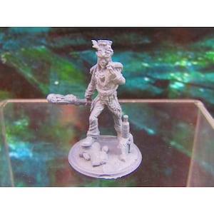 Voodoo Priest Witch Doctor Pose B Mini Miniature Figure 3D Printed Model 28/32mm Scale RPG Fantasy Games Dungeons & Dragons Tabletop