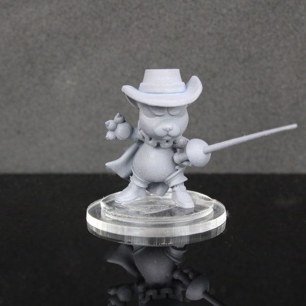 Puss in n Boots Mini Miniature Model Character Figure 28mm/32mm Scale RPG Tabletop Gaming Wargaming D&D Fantasy