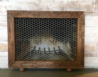 Fireplace Screen Etsy